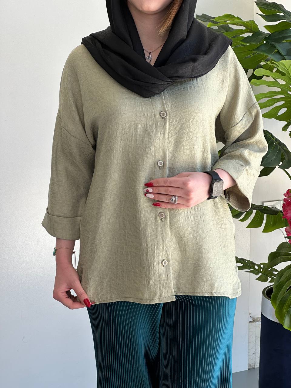 شومیز طرح دار آیدا